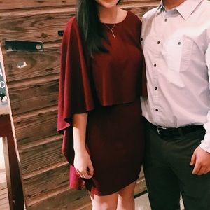 Lulus cape dress